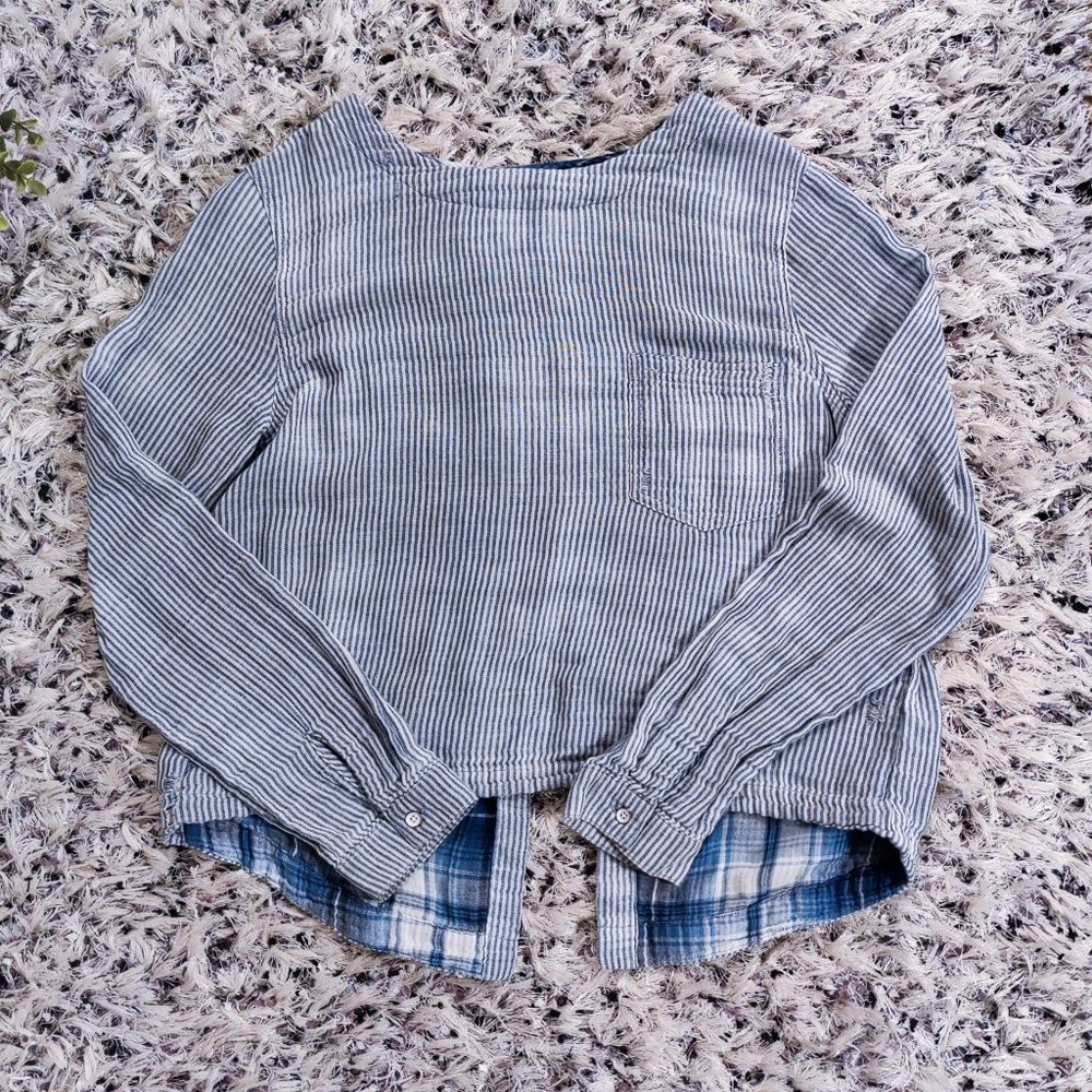Cloth and Stone Stripped Shirt